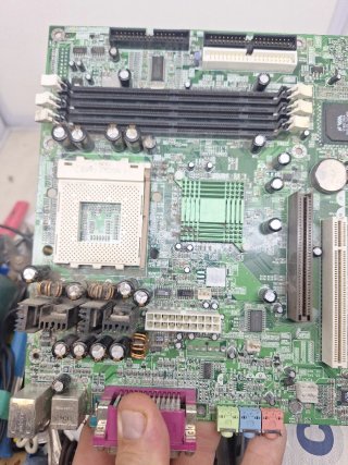 Placa base para ordenador antiguo