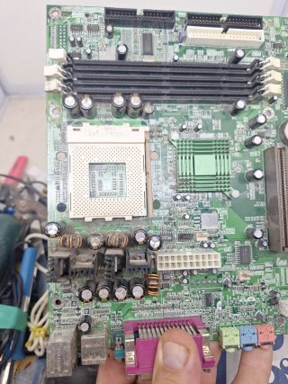 Placa base para ordenador antiguo
