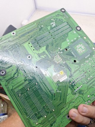 Placa base para ordenador antiguo