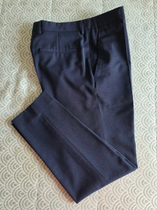 Pantalón Azul Marino Zara talla 36.