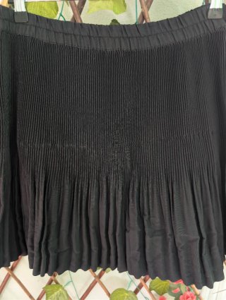 Falda Plisada Negra