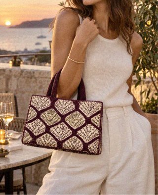 Bolso Zara abalorios