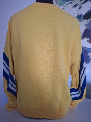 Jersey Fino Amarillo con Franjas