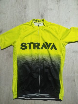 Maillot Ciclismo Amarillo Neón STRAY Talla M