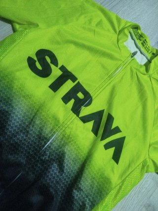 Maillot Ciclismo Amarillo Neón STRAY Talla M
