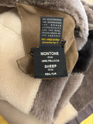 Abrigo Piel Vuelta Marester Talla 42 Mujer