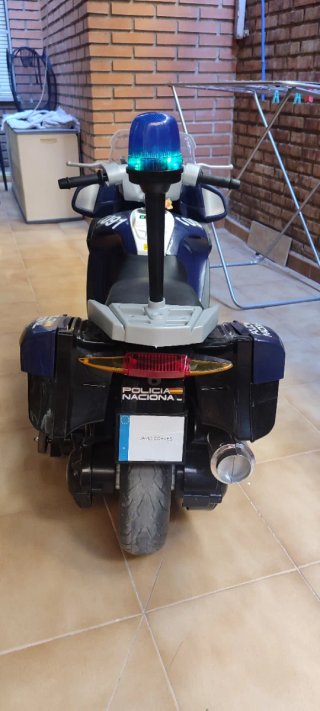 Moto Policía Eléctrica 24V