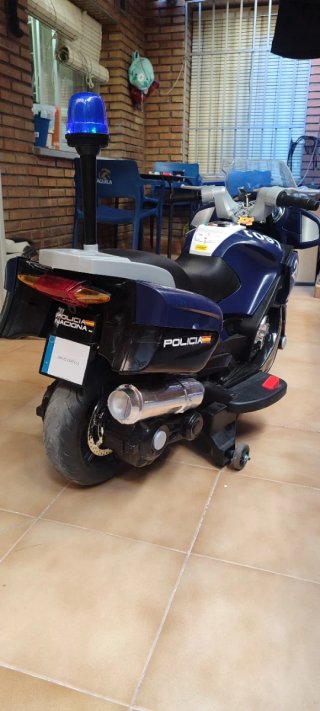 Moto Policía Eléctrica 24V