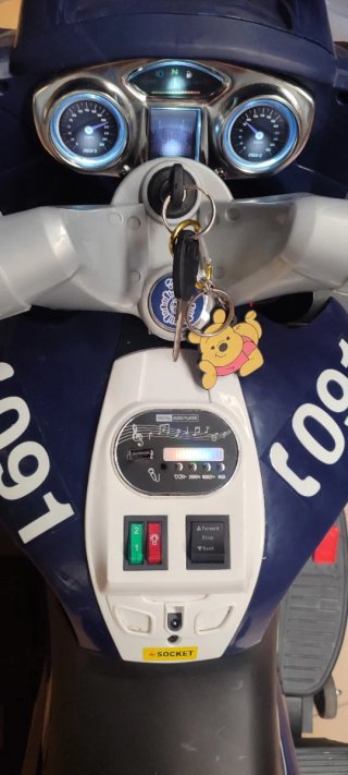 Moto Policía Eléctrica 24V