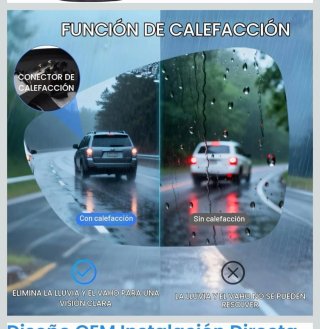 Cristal Espejo Retrovisor Izquierdo Citroën C3 C5