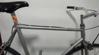Bicicleta de paseo antigua