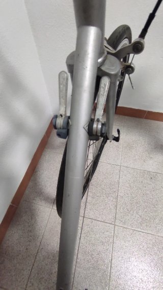 Bicicleta de paseo antigua