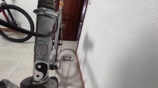 Bicicleta de paseo antigua