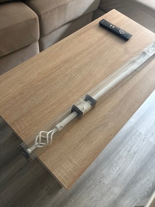 Barra Cortina Extensible Blanca 70-120cm