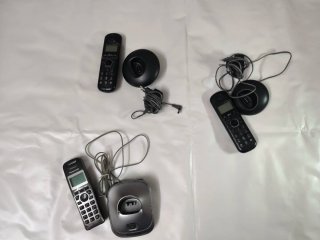 Lote 3 Teléfonos Inalámbricos Panasonic