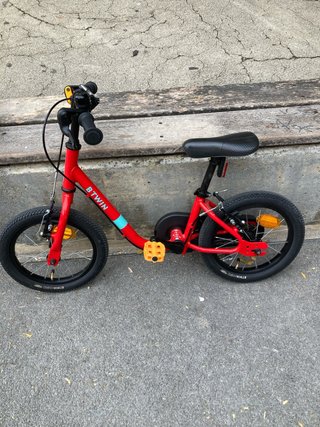 Bicicleta Infantil BTWIN 14 pulgadas