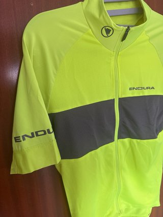 Maillot Endura Amarillo Neón Talla S