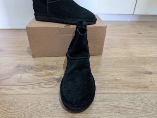 Botas UGG Classic Unlined Mini Negras