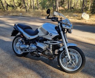 BMW R850R Plata