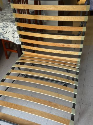 Cama plegable individual