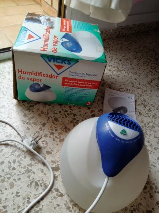 Humidificador de Vapor Vicks Azul/Blanco