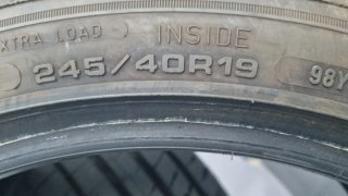 2 Neumáticos Goodyear Eagle F1 245/40 R19 96Y