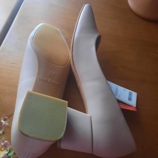 Zapatos planos color nude