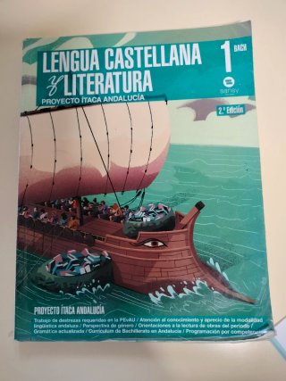 Lengua castellana y literatura, 1 BACH.
