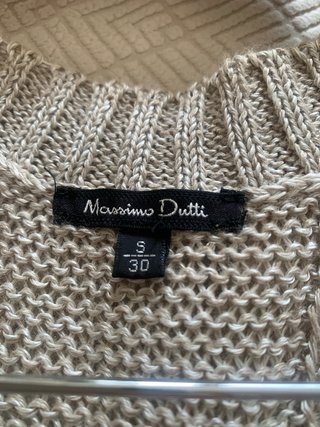 Massimo Dutti Jersey Lino y viscosaTalla S