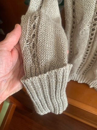 Massimo Dutti Jersey Lino y viscosaTalla S