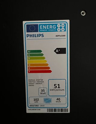 TV Philips 40" Smart TV Full HD LED 40PFH5300/88