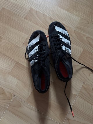 Zapatillas Adidas Adizero Clavos Negras Blancas