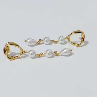 Pendientes Pandora con Perlas