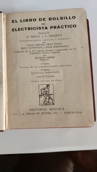 EL LIBRO DE BOLSILLO ELECTRICISTA
