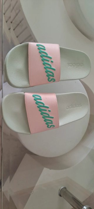 Ciabatte Adidas donna rosa e verdi