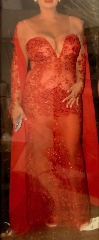 Vestido de fiesta rojo