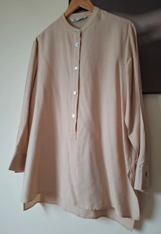 Camisa Zara cuello Mao