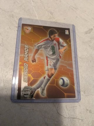 Cromo Sergio Ramos Sevilla Mega Cracks 2005