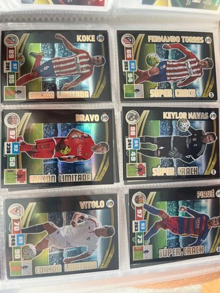 6 Cromos Adrenalyn XL 2015/2016