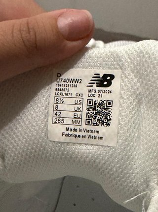 Zapatillas New Balance 740 Blancas