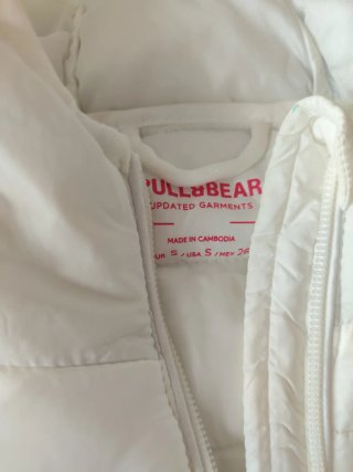 Chaqueta plumífero acolchado ligero