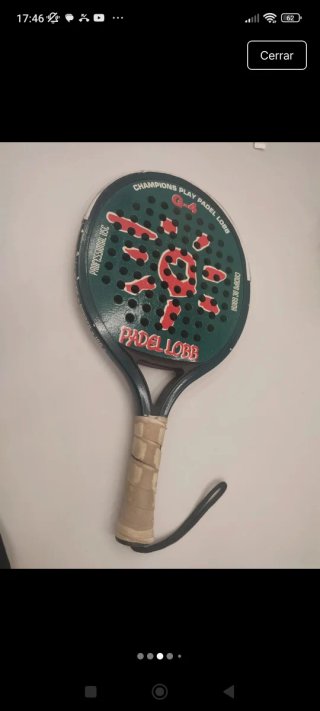 Raqueta de pádel i funda