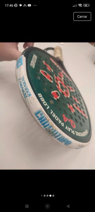 Raqueta de pádel i funda