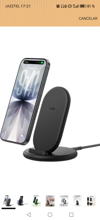 Cargador Inalámbrico Belkin