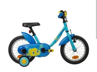 Bicicleta infantil Decathlon 14 pulgadas  3-5 años