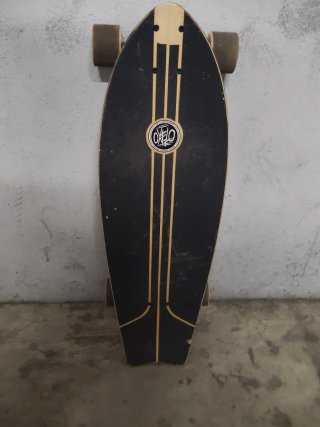 Monopatin, skateboard, surfskate, Skate Oxelo Negr