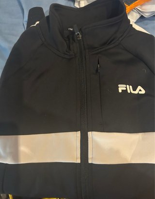 Giubbotto sportivo Fila nero taglia S
