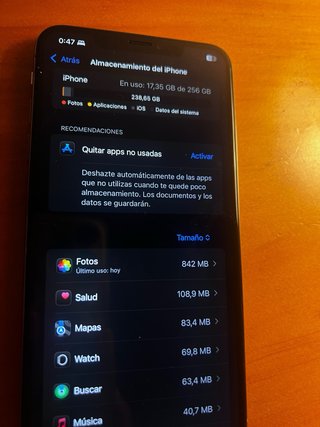 iPhone XS Max 256GB Blanco
