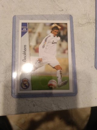 Cromo David Beckham Real Madrid