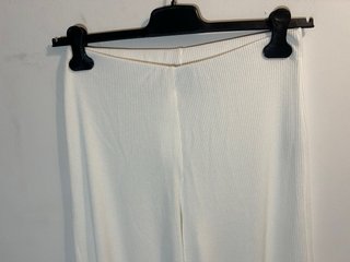 Conjunto Zara Blanco Camisa L y Pantalón M